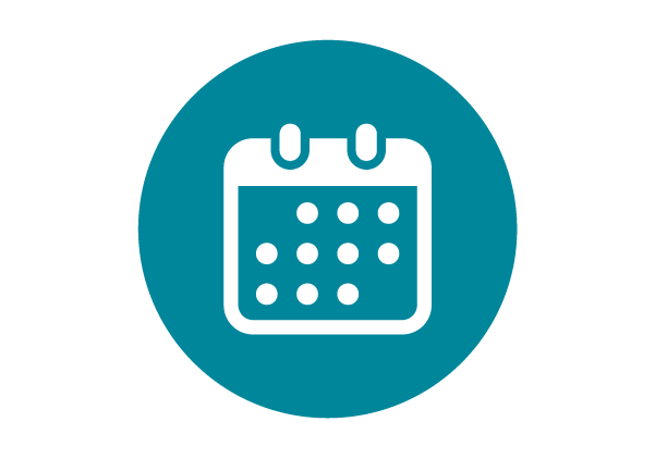 カレンダーのアイコン